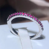 Classic Gemstone Ring - Sterling Silver Fine Jewelry by Hennafy Jewel