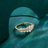 Luxury Moissanite Ring - Sterling Silver Fine Jewelry by Hennafy Jewel