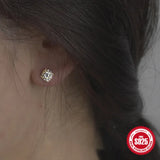 Classic Cubic Zirconia Stud Earrings