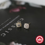 Classic Cubic Zirconia Stud Earrings