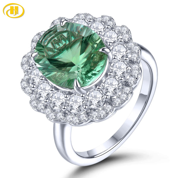Elegant Gemstone Ring - Sterling Silver Fine Jewelry by Hennafy Jewel