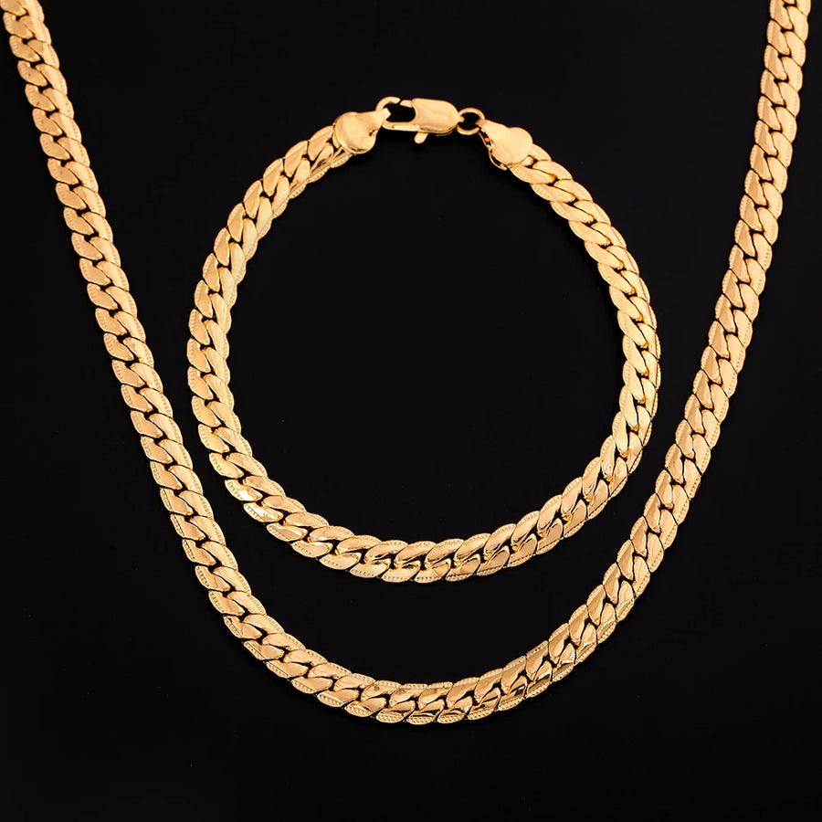 Classic Gemstone Necklace - Gold Plated Sterling Silver Pendant by Hennafy Jewel