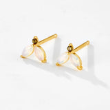 Elegant Radiant Stud Earring: Crystal & Sterling Silver - Premium Fine Jewelry by Hennafy Jewel