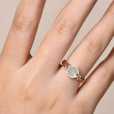 VVS1 Moissanite 18K Gold Plated Jewelry Set
