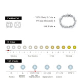 Luxury MINTYBOX All Moissanite Tennis Bracelet for Women S925 Sterling Silver D VVS1 Diamond Luxury Engagement Wedding Fine Jewelry - Premium Fine Jewelry by Hennafy Jewel