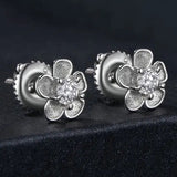 Elegant Moissanite Ring - Sterling Silver Fine Jewelry by Hennafy Jewel