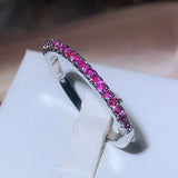 Classic Gemstone Ring - Sterling Silver Fine Jewelry by Hennafy Jewel